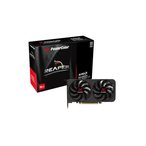 PowerColor Reaper AMD Radeon RX 9060 XT 16GB GDDR6 Graphics Card