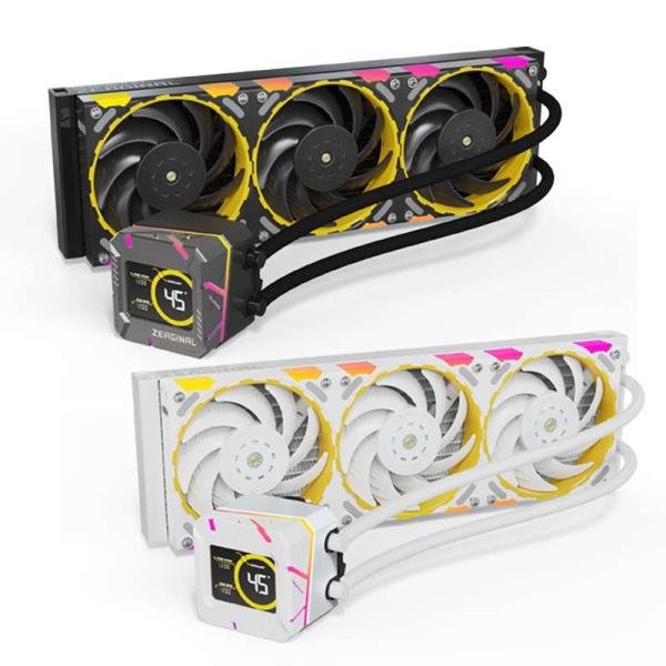 Yeston Zeaginal Zeus GE 360 360mm Radiator Liquid CPU Cooler with LCD Screen ARGB Synchronous