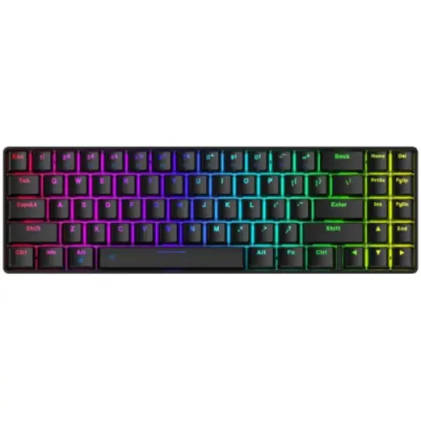 Dareu EK871 GTR RGB Hot Swappable Wireless Blue Switch Mechanical Keyboard