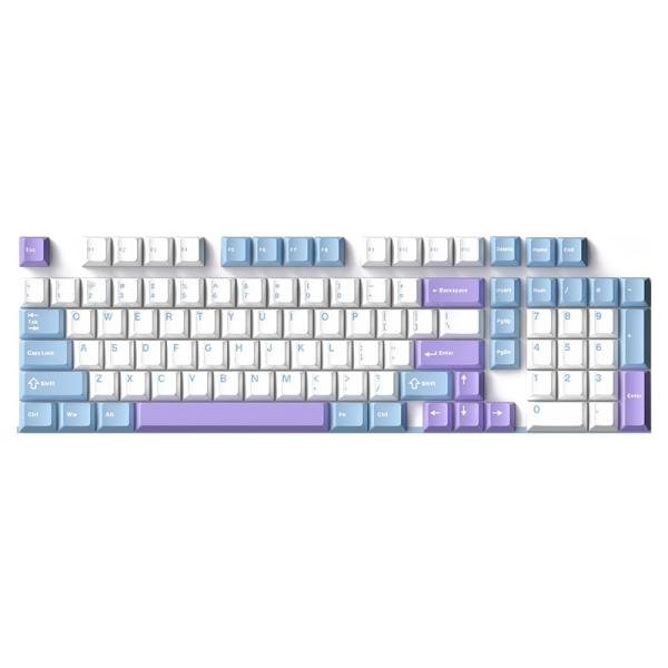 Wave Purple Keycaps