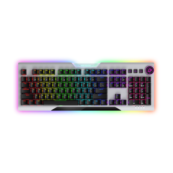 Dareu EK925 II Grey – RGB Hotswappable Mechanical Keyboard with Knob