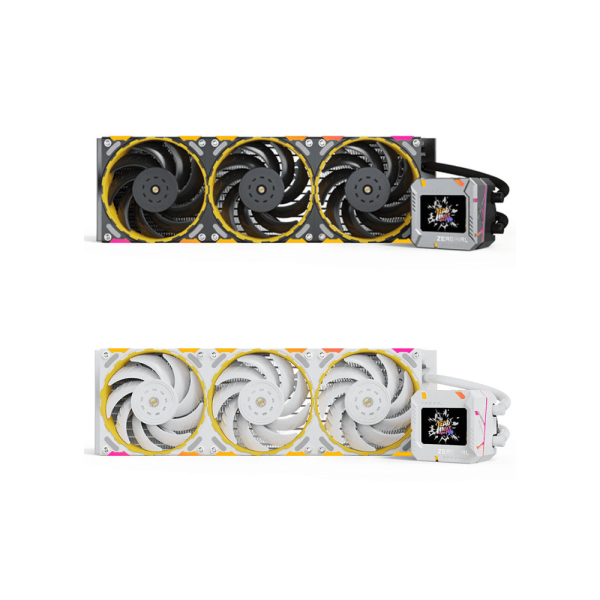 Yeston Zeaginal ZC-Zeus XT 360 360mm Radiator Liquid CPU Cooler with Customizable LCD Screen ARGB Synchronous