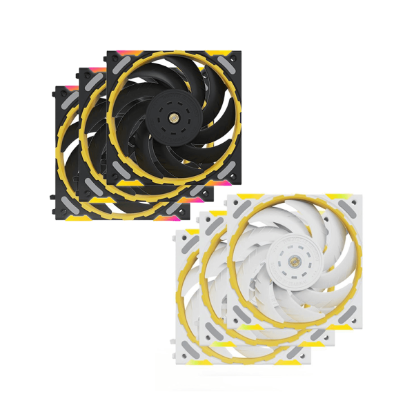 Yeston Zeaginal ZC-ZHUISHEN TI x3 LED 120mm Case Fan