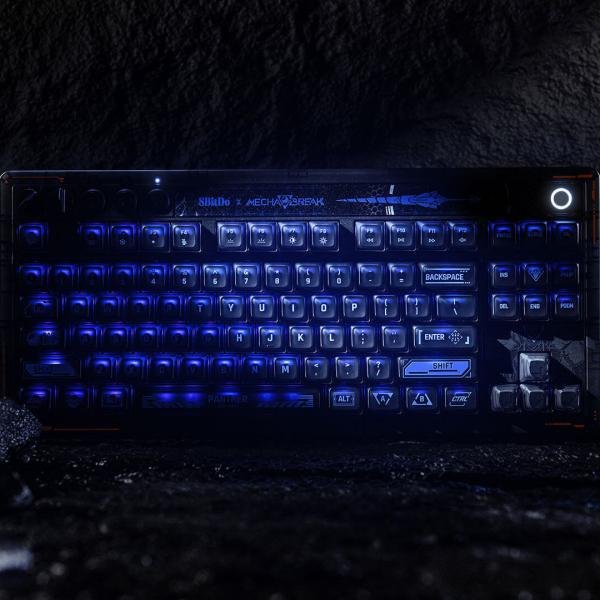 8BitDo Retro 87 Tri-Mode Mechanical Keyboard – Mecha BREAK Edition