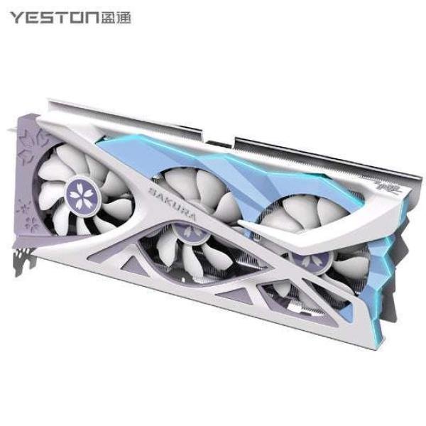 Yeston Sakura Nvidia GeForce RTX 4060Ti Graphics Card GDDR6 16G 128bit GDDR6 Gaming Graphics Card