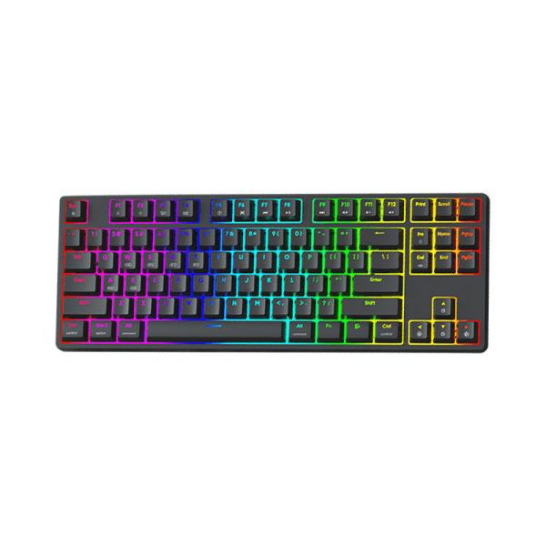 Monka A87 Pro TKL Tri Mode RGB Hotswappable Mechanical Keyboard