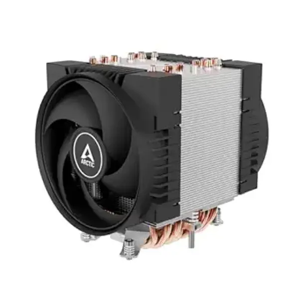 ARCTIC Freezer 4U-SP5 - Server CPU Cooler for AMD SP5, 4U & UP, AMD EPYC, 2 x 120mm Fan, 300-3300RPM, 4-Pin PWM Connector, 10 Heatpipes, LGA6096