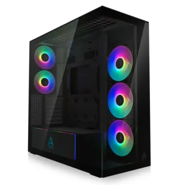 ARCTIC Xtender Premium E-ATX Mid Tower PC Case (Mirror Black)