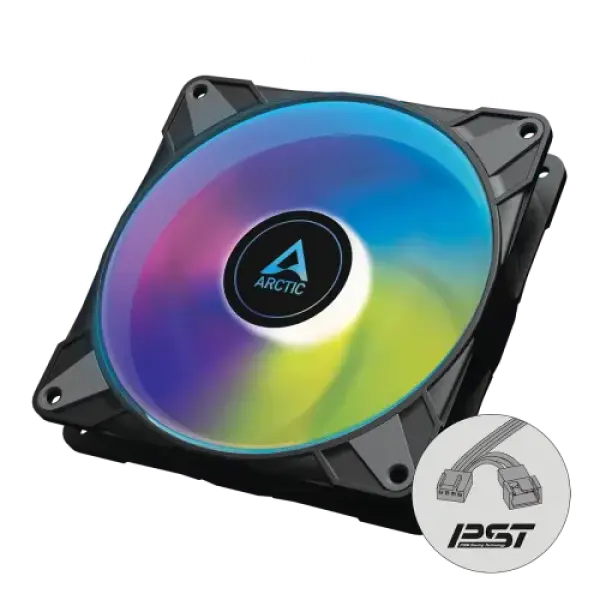Arctic P14 PWM PST ARGB 140mm Casing Fan White