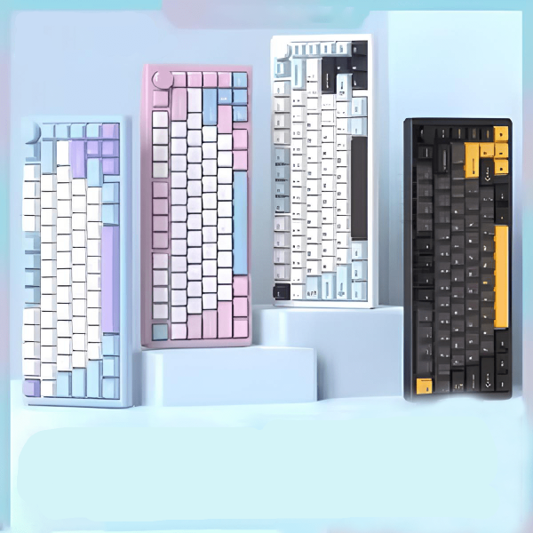 MONKA A75 Aluminum Tri-Mode Wireless Mechanical Keyboard