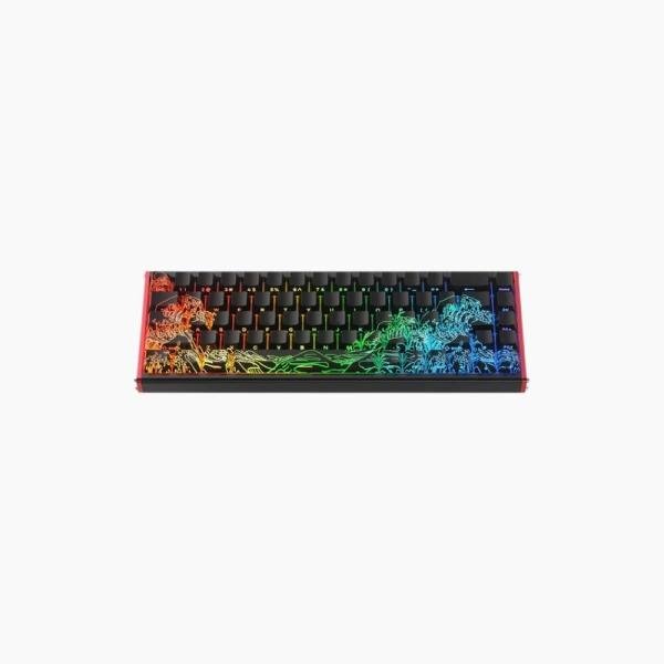 Ajazz Gradient Side Print Ukiyoe 82 KEYS ABS Keycaps